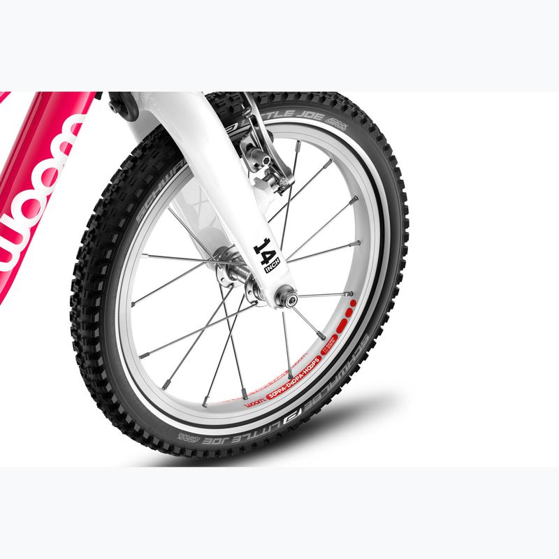 Rowerek biegowy woom GO 1 Plus hot pink 7