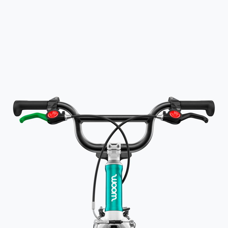 Rower dziecięcy woom GO 3 metallic turquoise 4