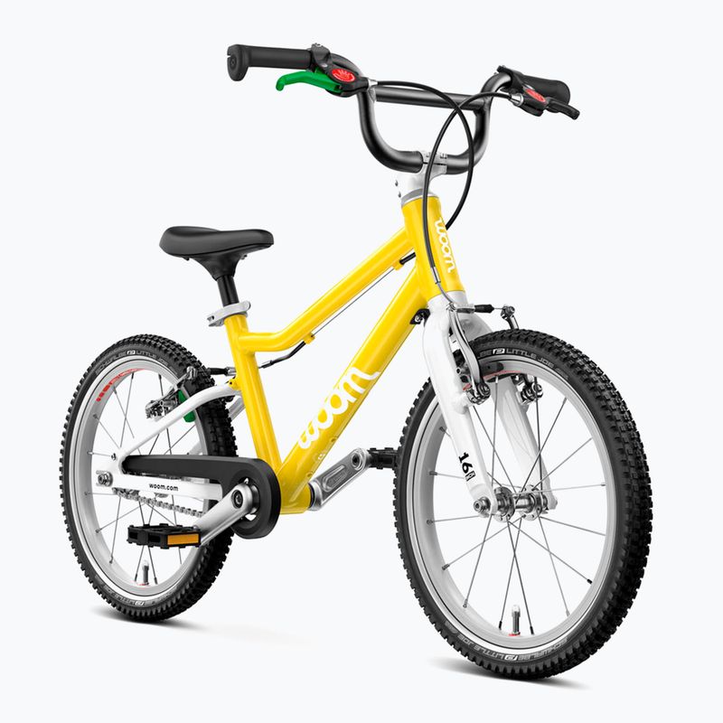 Rower dziecięcy woom GO 3 vibrant yellow 3