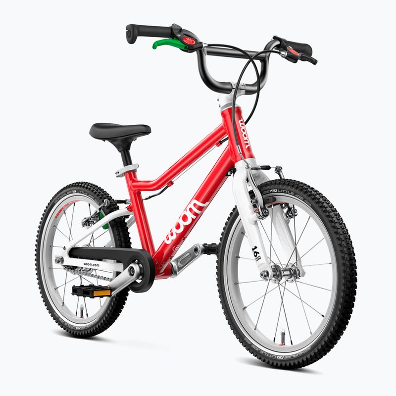 Rower dziecięcy woom GO 3 Automagic woom red 3