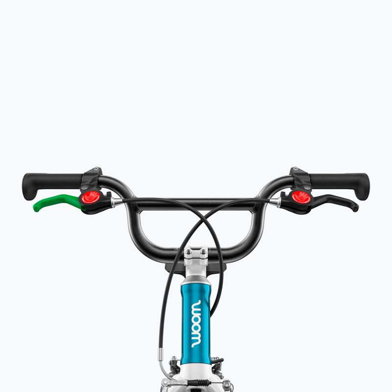 Rower dziecięcy woom GO 3 Automagic metallic blue 4
