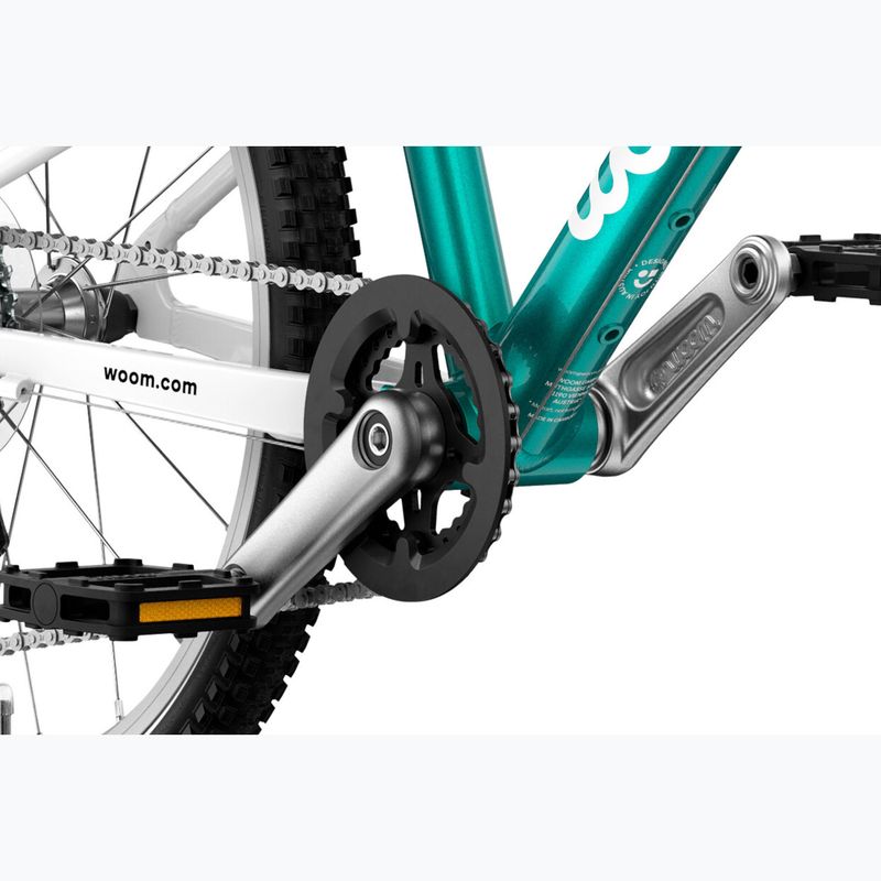 Rower dziecięcy woom GO 4 metallic turquoise 11