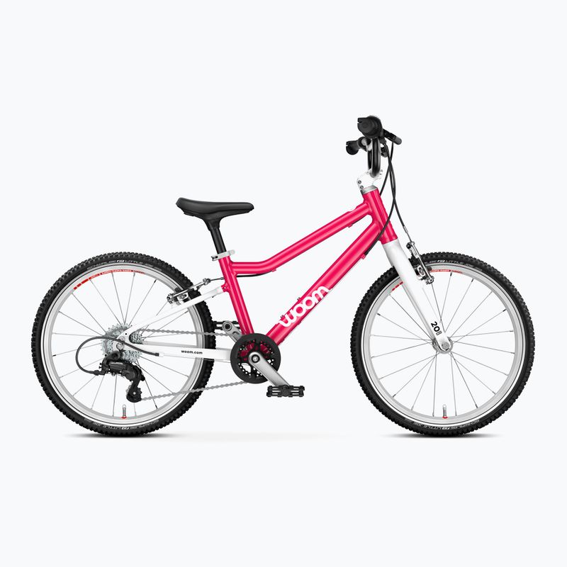 Rower dziecięcy woom GO 4 hot pink