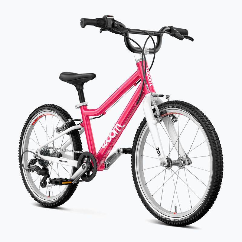 Rower dziecięcy woom GO 4 hot pink 3