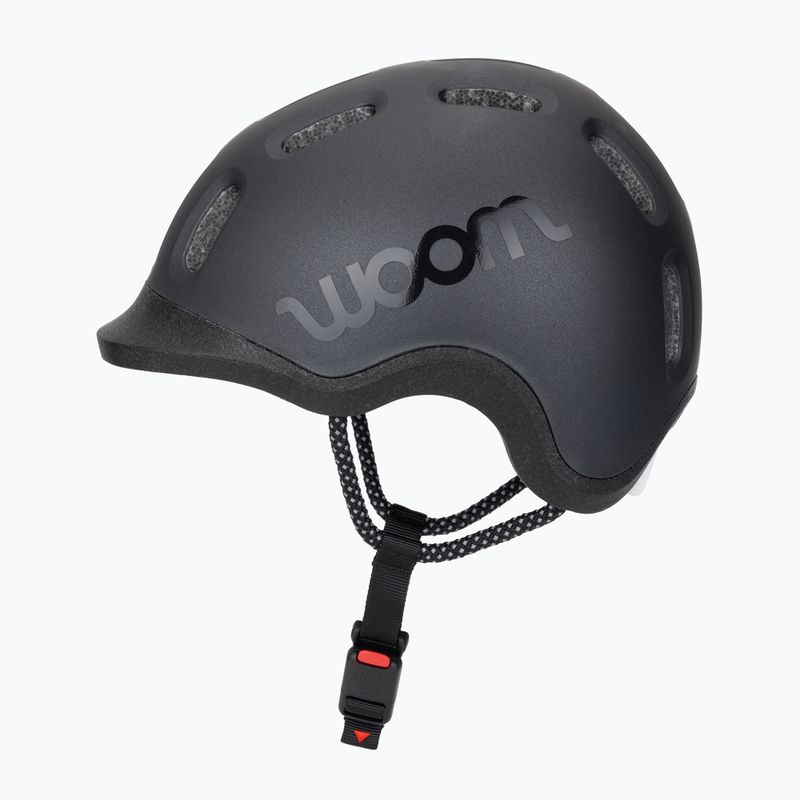 Kask rowerowy dziecięcy woom Ready charcoal metallic 3
