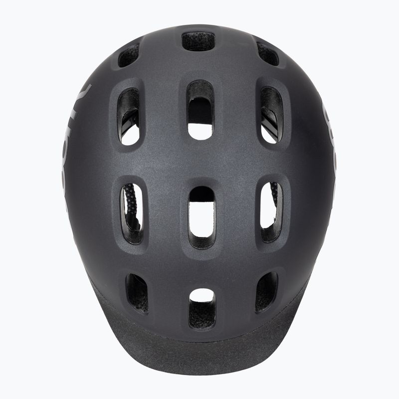 Kask rowerowy dziecięcy woom Ready charcoal metallic 6