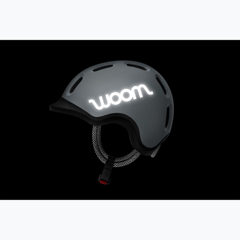 Kask rowerowy dziecięcy woom Ready light grey 7