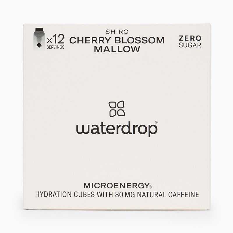 Napój energetyczny waterdrop Microenergy Shiro 12 kostek cherry blossom/ mallow