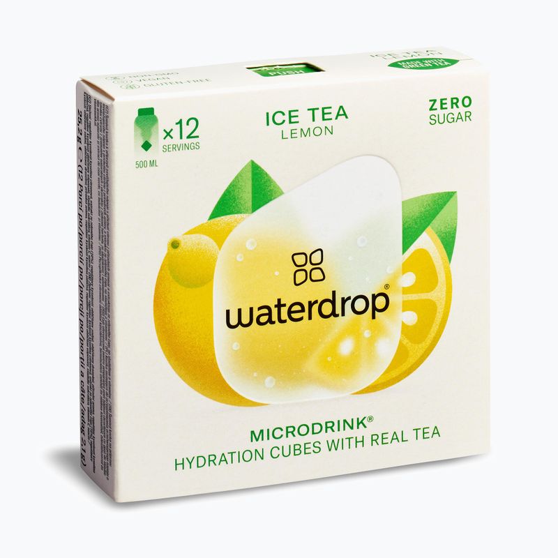 Napój nawadniający waterdrop Microdrink Ice Tea 12 kostek lemon 2