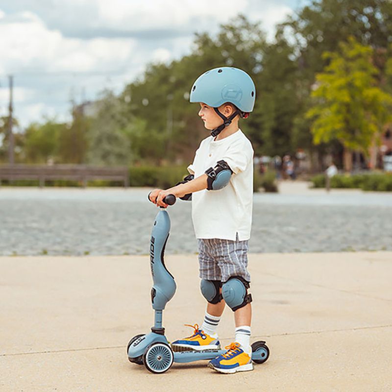 Zestaw ochraniaczy dziecięcych Scoot & Ride XXS steel 8