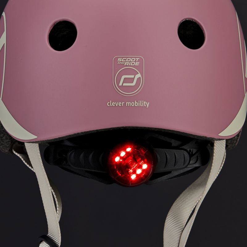 Kask dziecięcy Scoot & Ride XXS-S wildberry 6