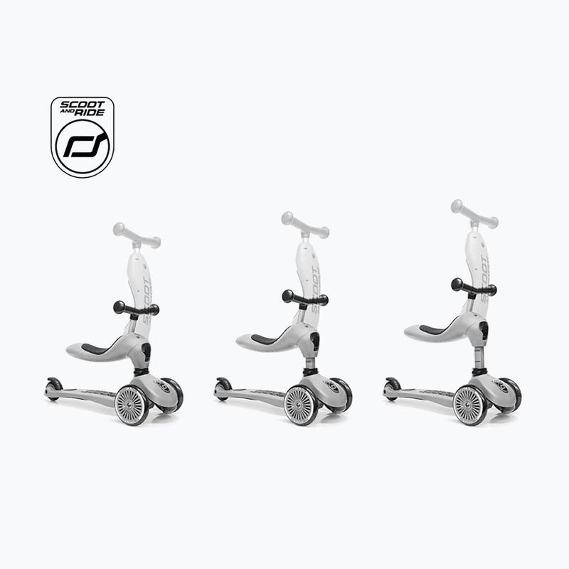 Hulajnoga trójkołowa dziecięca Scoot & Ride Highwaykick 1 Push And Go mocha 13