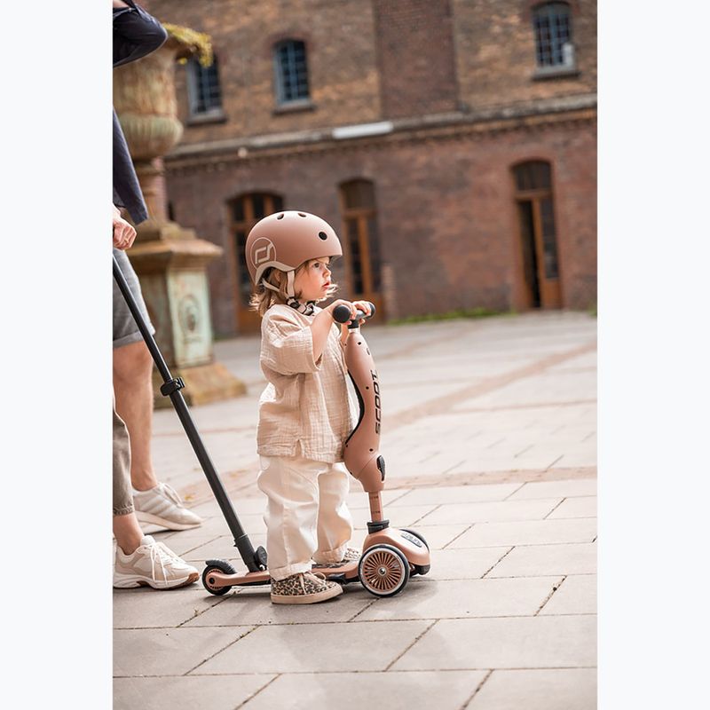 Hulajnoga trójkołowa dziecięca Scoot & Ride Highwaykick 1 Push And Go mocha 14