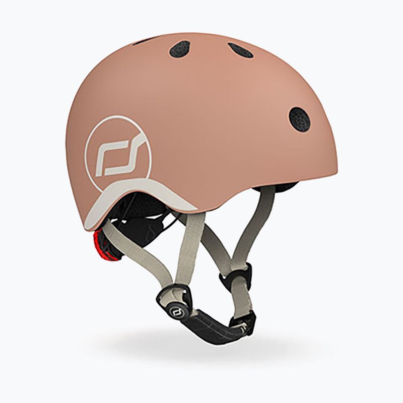 Kask dziecięcy Scoot & Ride XXS-S mocha