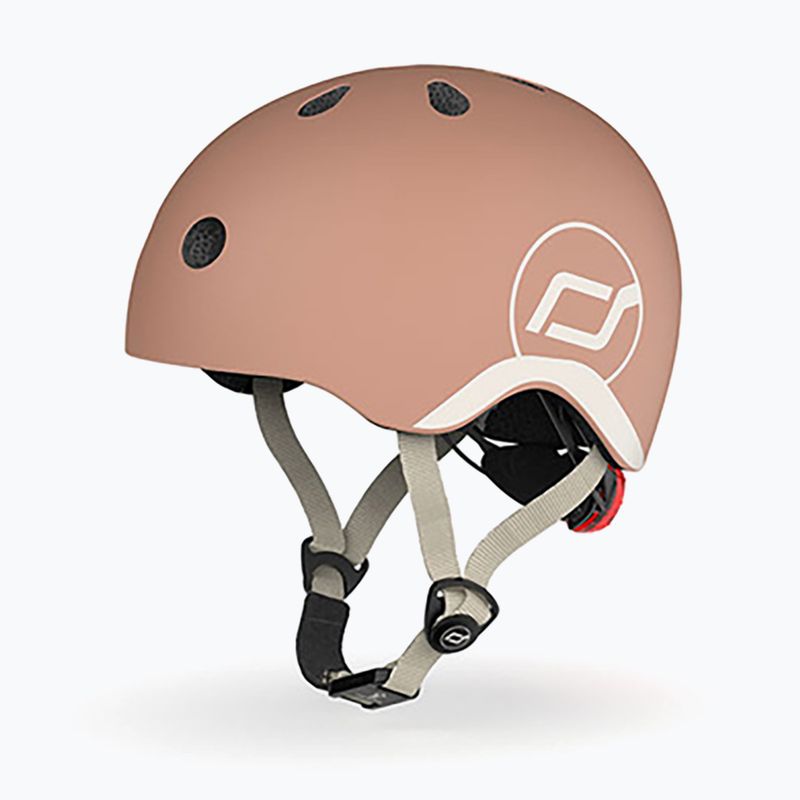Kask dziecięcy Scoot & Ride XXS-S mocha 2