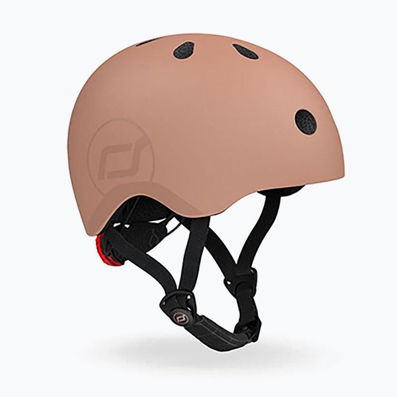Kask dziecięcy Scoot & Ride S-M mocha