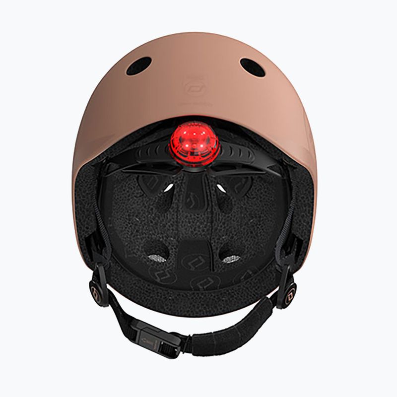Kask dziecięcy Scoot & Ride S-M mocha 7