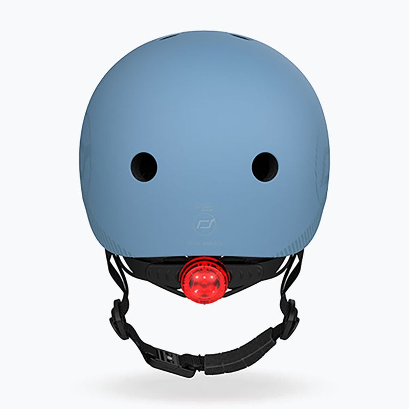 Kask dziecięcy Scoot & Ride M-L steel 4