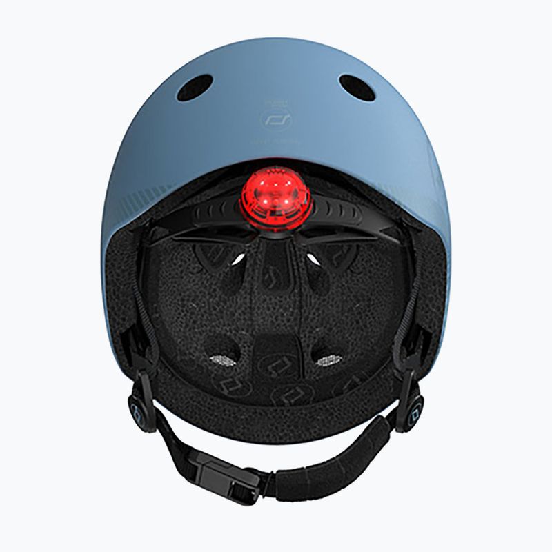 Kask dziecięcy Scoot & Ride M-L steel 8