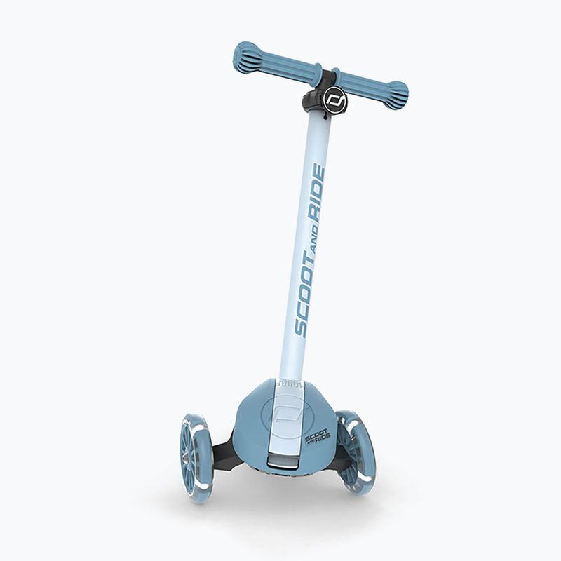 Hulajnoga trójkołowa dziecięca Scoot & Ride Highwaykick 3S 2w1 LED steel 7