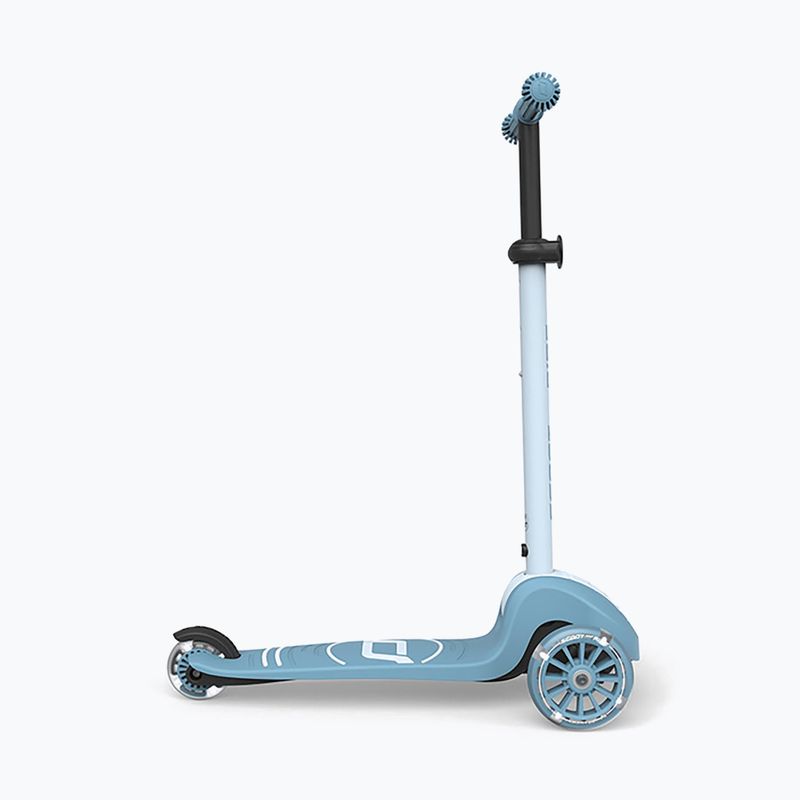 Hulajnoga trójkołowa dziecięca Scoot & Ride Highwaykick 3S 2w1 LED steel 8