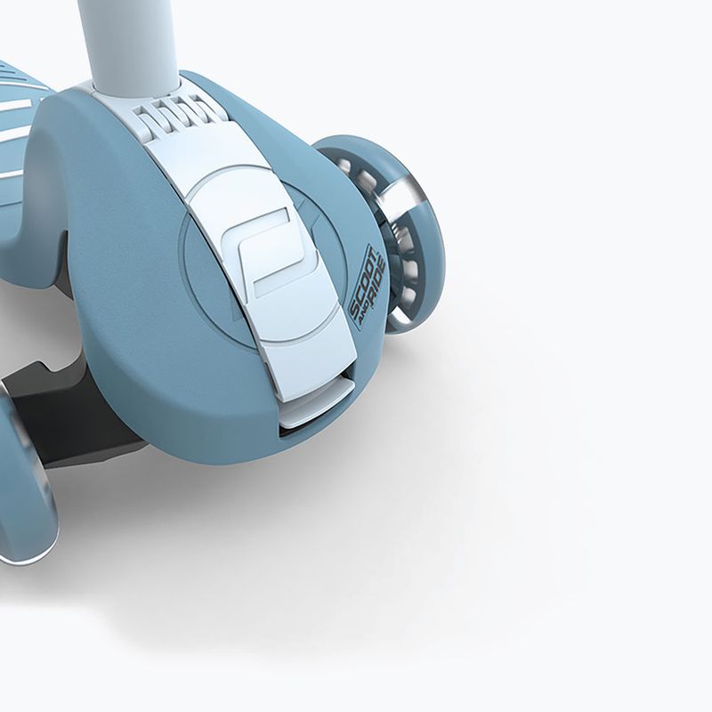 Hulajnoga trójkołowa dziecięca Scoot & Ride Highwaykick 3S 2w1 LED steel 12