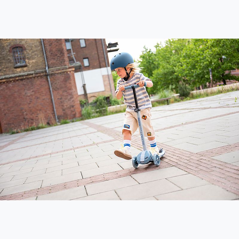 Hulajnoga trójkołowa dziecięca Scoot & Ride Highwaykick 3S 2w1 LED steel 15