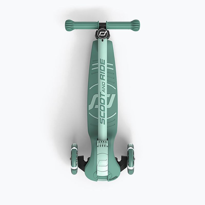 Hulajnoga trójkołowa dziecięca Scoot & Ride Highwaykick 3S 2w1 LED forest 12