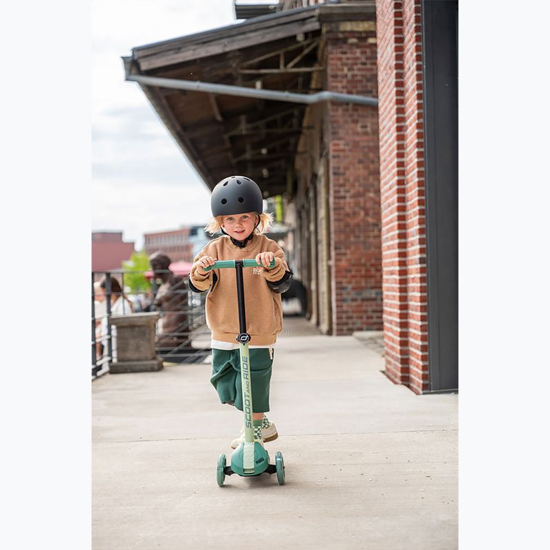 Hulajnoga trójkołowa dziecięca Scoot & Ride Highwaykick 3S 2w1 LED forest 13