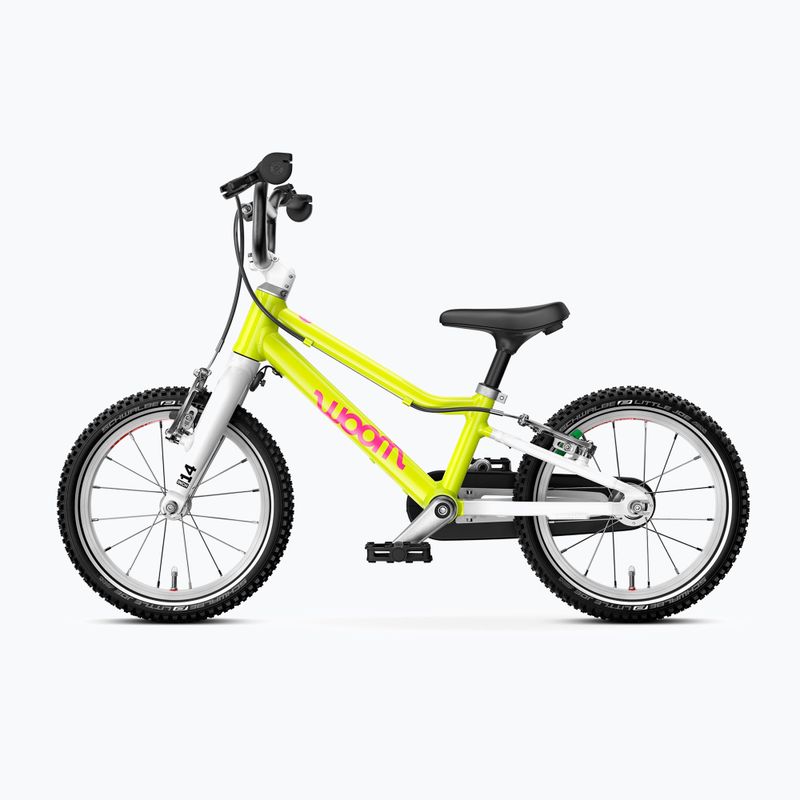Rower dziecięcy woom GO 2 neon lime 3