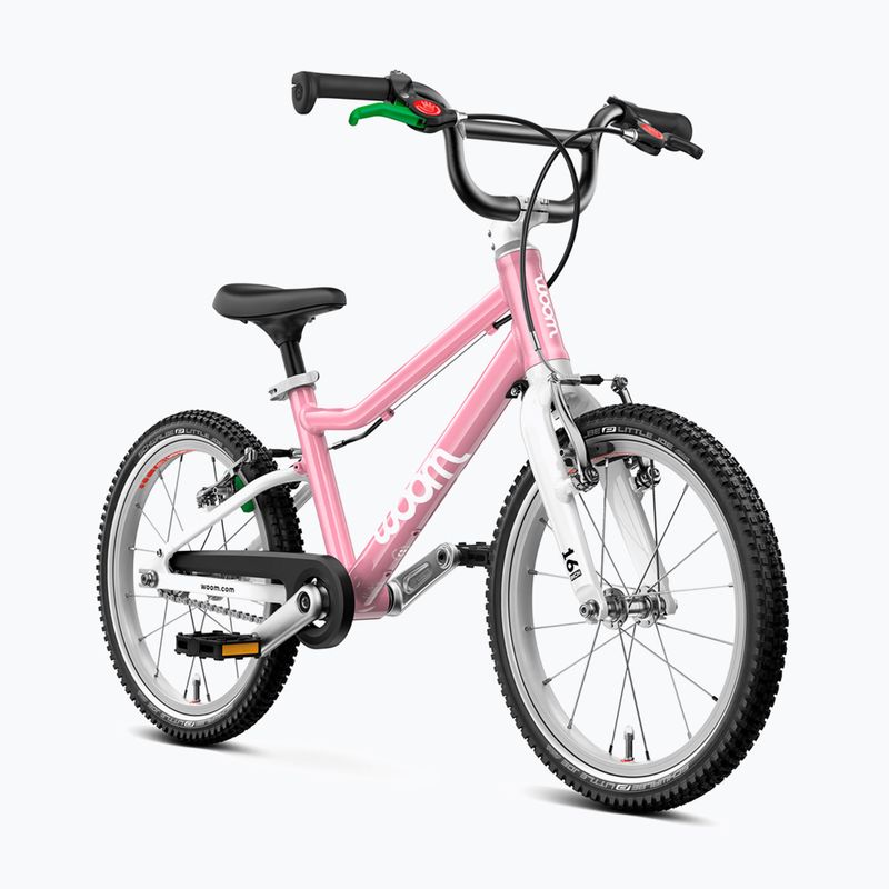 Rower dziecięcy woom GO 3 powder pink 2
