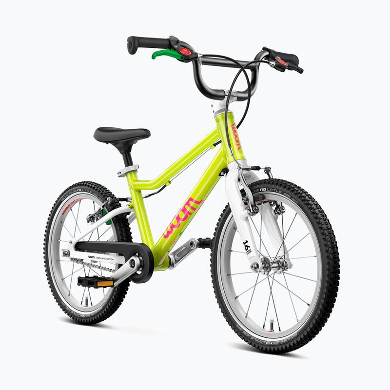 Rower dziecięcy woom GO 3 neon lime 2