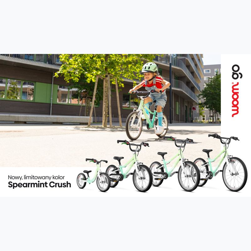 Rower dziecięcy woom GO 3 spearmint crush le 10