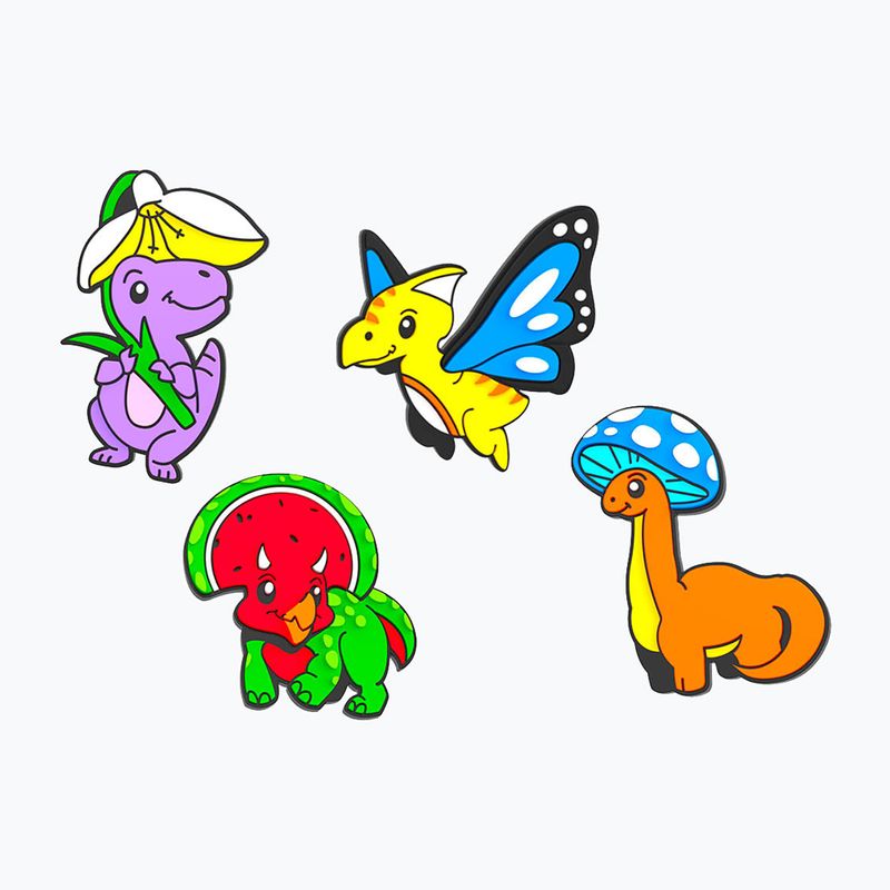 Przypinki do koszyka rowerowego woom POP ONS florassic park 2