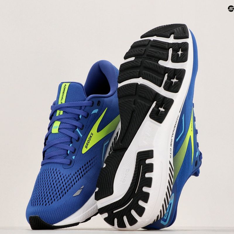 Buty do biegania męskie Brooks Adrenaline GTS 23 blue/nightlife/black 10