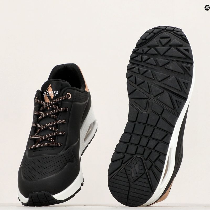 Buty damskie SKECHERS Uno Shimmer Away black 11
