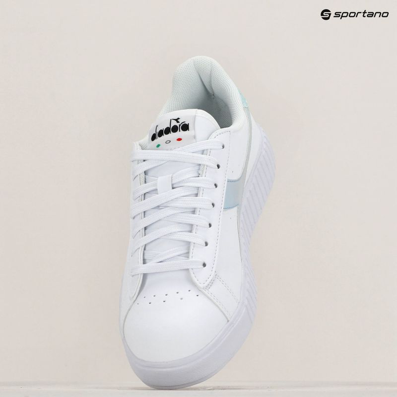 Buty damskie Diadora Step P Shimmer bianco/azzurro aria 9