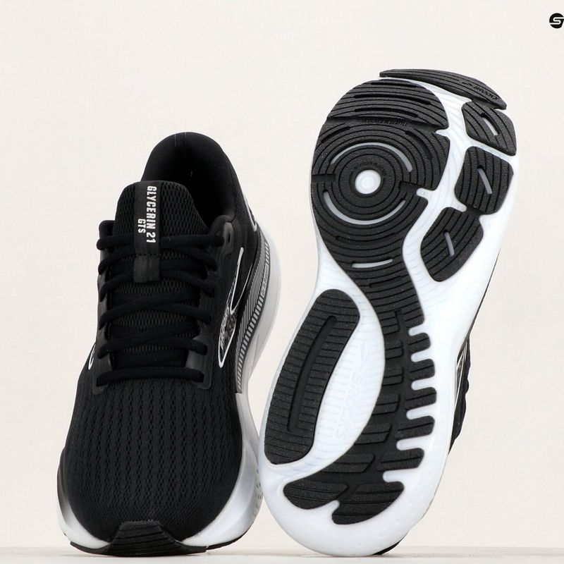 Buty do biegania męskie Brooks Glycerin GTS 21 black/grey/white 12