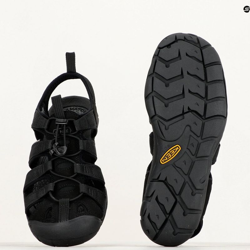 Sandały męskie KEEN Clearwater CNX triple black 16
