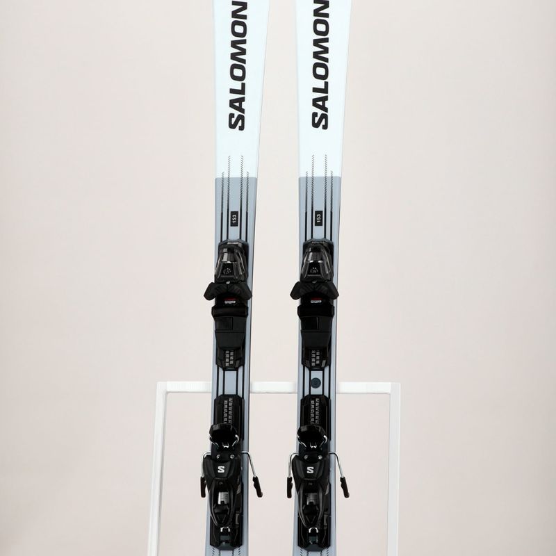 Narty zjazdowe Salomon S/Max 4 + wiązania M10 GW L80 white/red/black 10