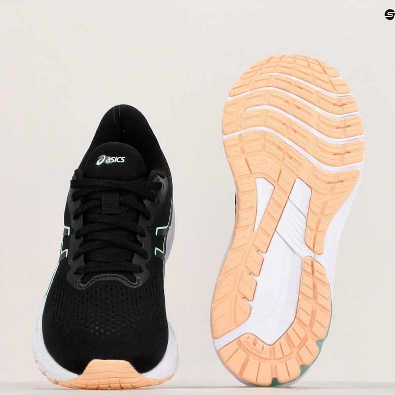 Buty do biegania damskie ASICS GT-1000 12 black/mint tint 10