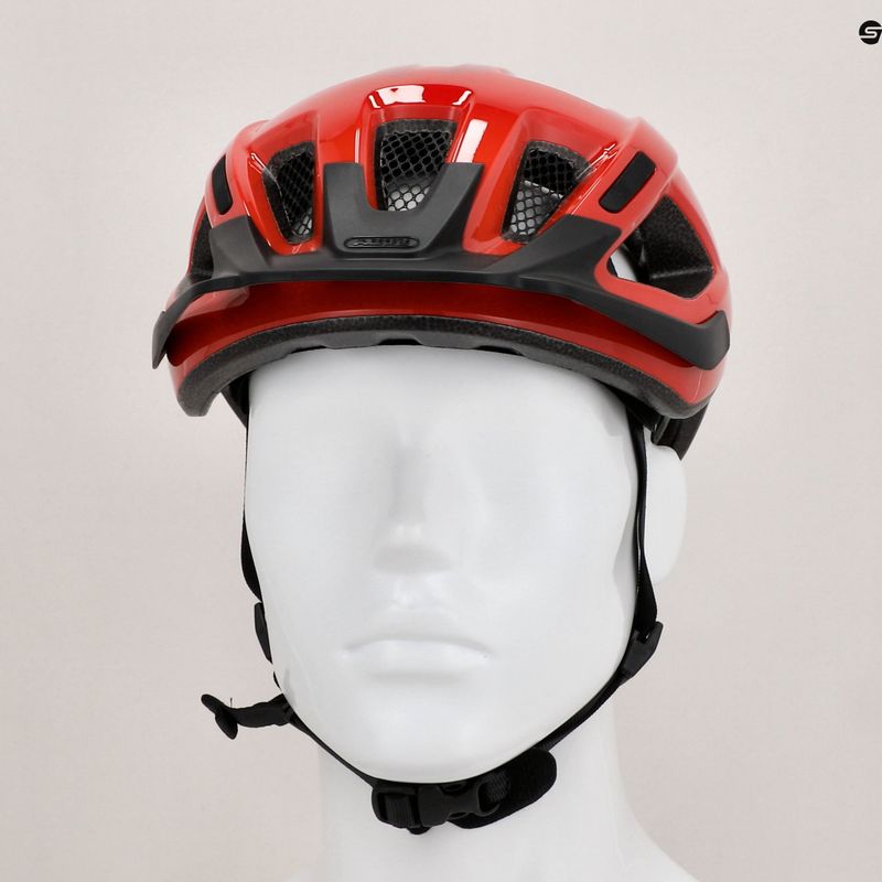 Kask rowerowy ABUS Aduro 3.0 blaze red 9