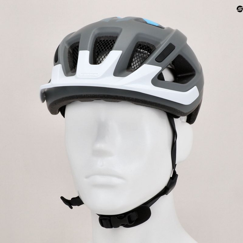 Kask rowerowy ABUS Aduro 3.0 race grey 9
