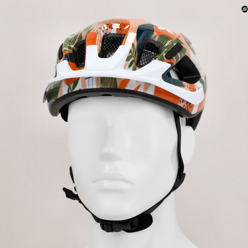 Kask rowerowy ABUS Aduro 3.0 orange palm 10