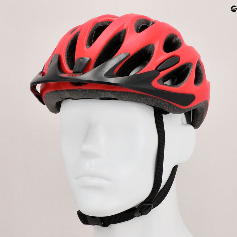 Kask rowerowy Bell Charger matte red 11