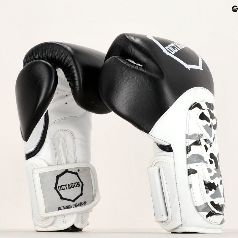 Rękawice bokserskie Octagon Hero black 7