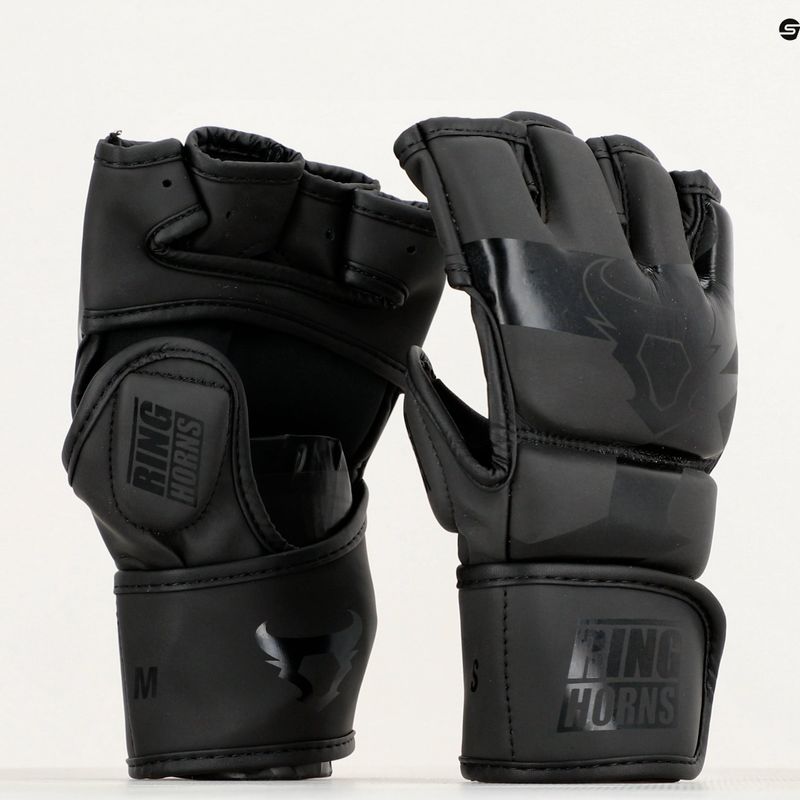Rękawice MMA Ringhorns Charger black/black 10