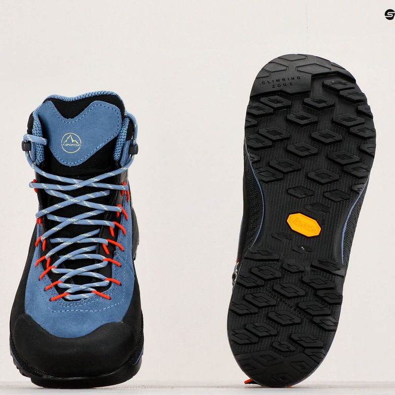 Buty podejściowe damskie La Sportiva TX4 Evo Mid GTX moonlight/cherry tomato 10