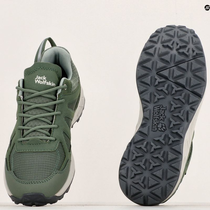 Buty trekkingowe damskie Jack Wolfskin Woodland 2 Texapore hedge green 10