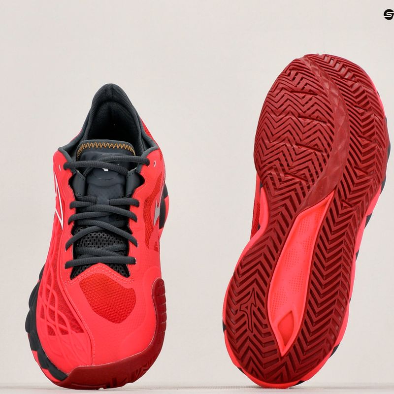 Buty do tenisa męskie Mizuno Wave Enforce Tour AC radiant red/white/ebony 11